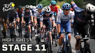 Tour de France 2023: Stage 11 | EXTENDED HIGHLIGHTS | 7/12/2023 | Cycling on NBC Sports