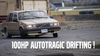 can you drift with 100hp and an automatic transmission?