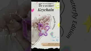 Oh my god this is soooo cute #flowers #buket #keychain #butterfly #fyp #craft #shorts #kiyowo