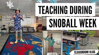 Teaching During SnoBall Week | 3rd Grade Classroom Vlog