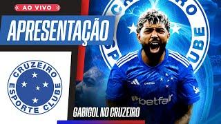 GABIGOL É APRESENTADO NO CRUZEIRO | AO VIVO E COM IMAGENS