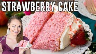 How To Make Strawberry Cake