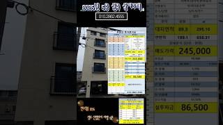 매물번호 235 청주시 신축 5층 상가 다중주택 산업단지 초입 위치 수익률 12% 월최대 1500만원 이상 가능