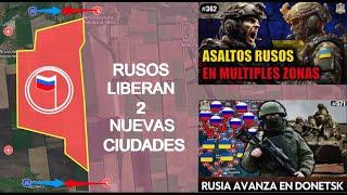 ¡¡RUSOS LIBERAN 2 IMPORTANTES LOCALIDADES Y AVANZAN EN KURSK Y EN VARIOS SECTORES DEL FRENTE!!