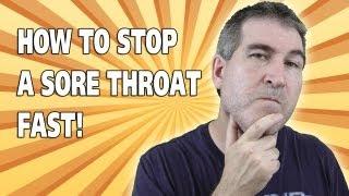 STOP SORE THROAT PAIN FAST! - Easy Everyday Solutions