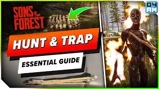 Sons of The Forest ESSENTIAL Trap & Hunting Guide - Everything You Need To Know!