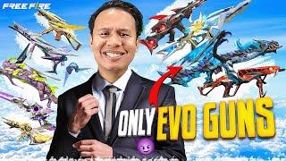 All Evo Guns in 1 Game Challenge  Tonde Gamer - Free Fire Max