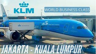 KLM B787-9 in World Business Class + Premium Comfort Class preview | Trip Report