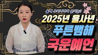 2025년 을사년 국운예언! 벼락대신윤정본 우리나라운기는? 심각하다? #2025년운세 #2025년 #국운 #국운예언