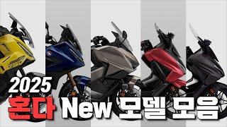 2025 혼다 신상 바이크 정리 | X-ADV 750 NT 1100 Forza 750 Forza 350 Forza 125 |