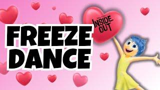 Valentine’s Day Freeze Dance | Inside Out | Just Dance | Danny Go Noodle