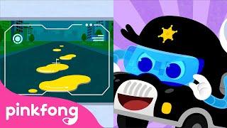 Crime Scene Investigation Vans | Police Cars Series | Pinkfong Songs for Kids