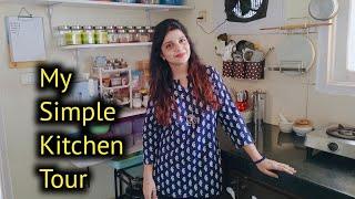 My Kitchen Tour (in Hindi) | HOW TO ORGANIZE SMALL KITCHEN | Kitchen Organization Ideas 2024