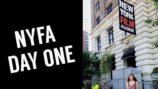 My First Day at the New York Film Academy (NYFA)