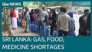 Sri Lanka's political crisis continues as residents are forced to queue overnight for gas | ITV News