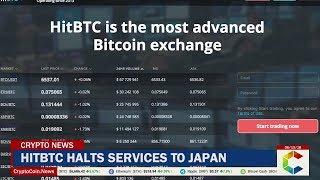 HitBTC Halts Services to Japan Amidst Tangle With Regulators