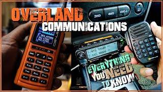 Overland Communications in the Philippines (Hand held & base radios)