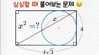 심심할 때 풀어보는 문제 - 현의 길이