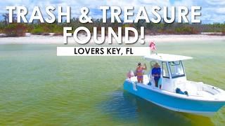 Boating to Lovers Key Beach After Hurricane