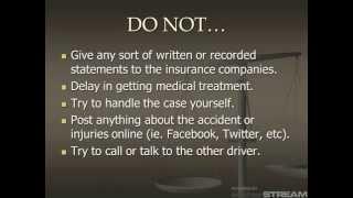 Do's and Don'ts After a Car Accident