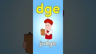 DGE Ending Sound Song - Learn to Read #shorts