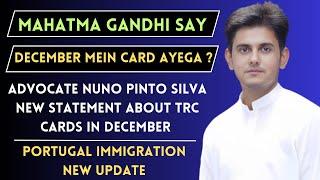 Portugal Immigration New Update | Mahatma Gandhi Aima Se Card December Mein Mile Ga Ya Nahi ?