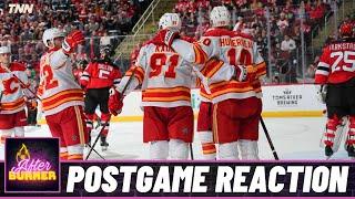 Flames @ Devils Postgame Reaction | FN After Burner - Game 68