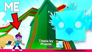 Imagine Hatching A FREE TItanic Icy Phoenix (Pet Sim 99 Titanic Gift Update)