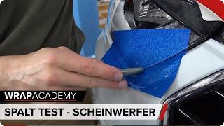 SPALT TEST - Scheinwerfer | Autofolieren lernen | #wrapacademy