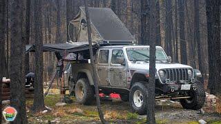 FROM SNOW CAMPING TO THIS PLACE - Friends embark on an adventure - Jeep Gladiator Ecodiesel Build