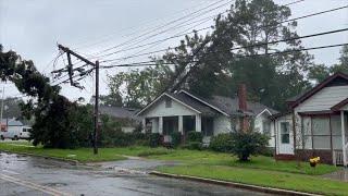 Valdosta fears flood damage as over 30,000 people go without power