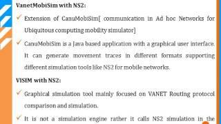 Vanet projects in ns2