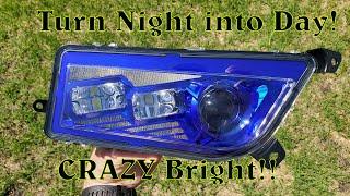 Polaris RZR LED Headlight Upgrade! Audexen LED Headlights