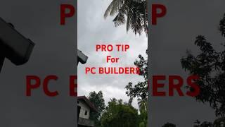 PRO TIP for First Timers!