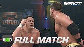 AJ Styles vs Samoa Joe: FULL MATCH (TNA Sacrifice 2007) | IMPACT Wrestling Full Matches