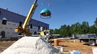 Masjid Yusuf Dome Installation