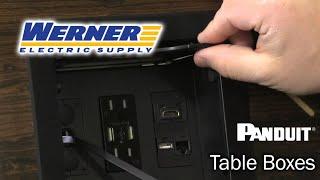 Panduit Conference Room Table Boxes