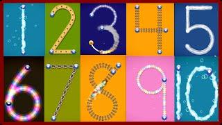 LetterSchool - Learn to write Letters and Numbers Numbers 1 to 10 Best app for kids