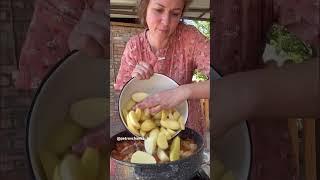 Молодую картошку уже накопали #урожай #вкуснаяеда #жизньзагородом