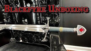 Blackfyre Replica Sword (LE) Unboxing and Review! - House of the Dragon