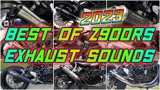 【Z900RS】2023 BEST OF EXHAUST SOUNDS - PURE SOUNDS!