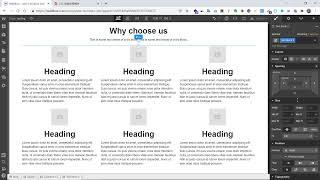 如何在Webflow里做一个响应式的布局Why choose us