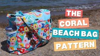 Get Summer-ready With Our Coral Beach Bag Sewing Pattern!