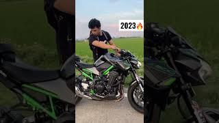 Kawasaki Z900 2023 stock exhaust sound #shorts