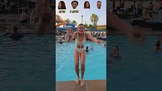 Who can make the best jump pose #summeronshorts