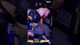 A tight RNC! Kamil Magomedov TAPS out his opponent at #BRAVECF76 #bravecf #bravetv #shorts #mma