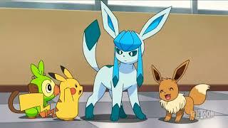 Eevee met all the Eeveelutions