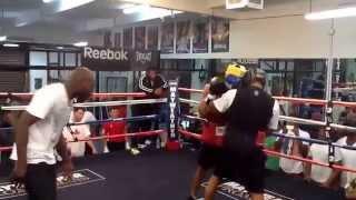 Andre Dirrell VS J'leon Love sparring session