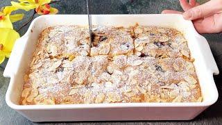 Ungarischer Kuchen! Kuchen in 15 Minuten! Alle suchen dieses Rezept. Kirschkuchen backen