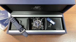 Grand Seiko 60th Anniversary Limited Edition PRO Diver's 600M, Ref.SLGA001-Detailed Unboxing